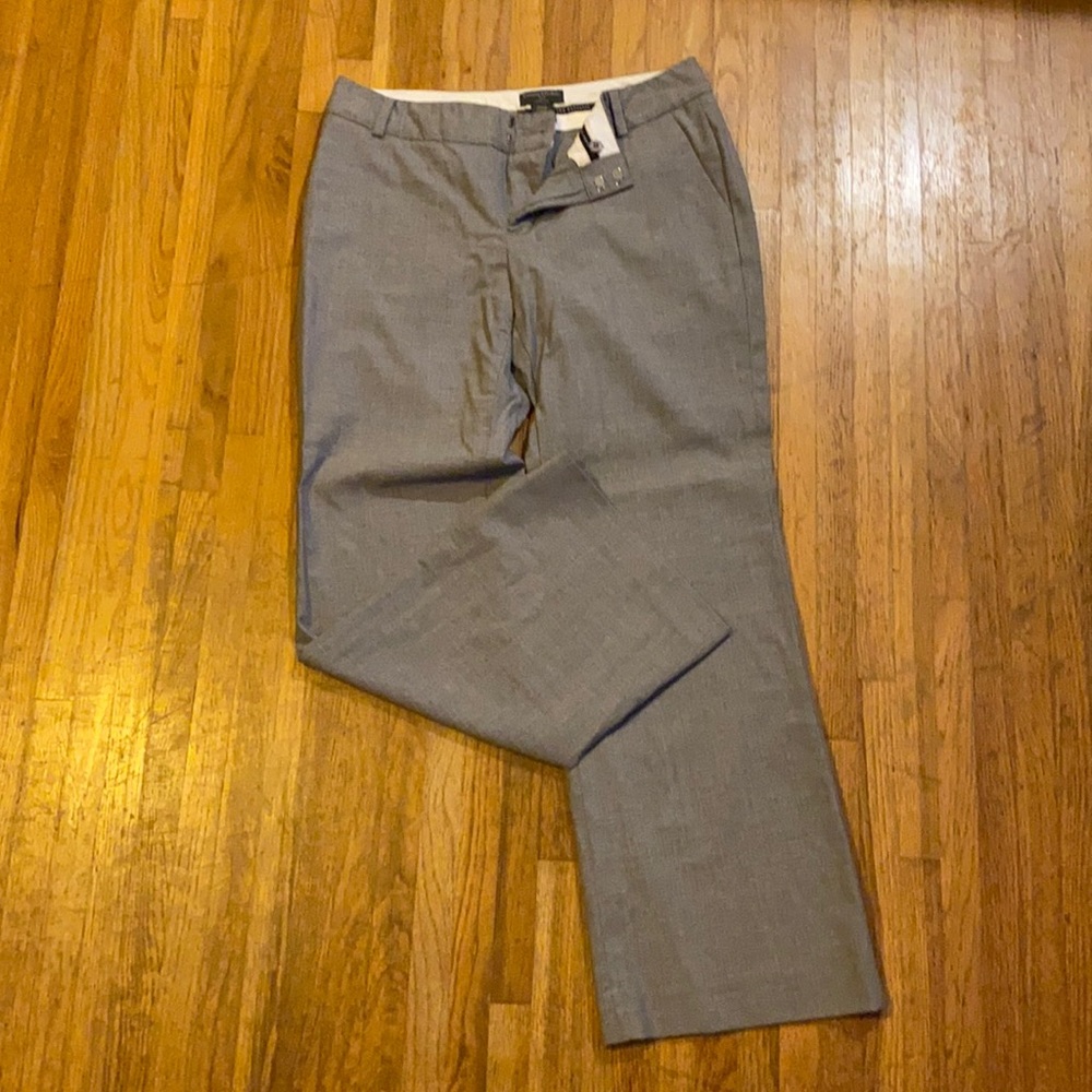 Banana Republic  gray lined dress pants size 10 short
